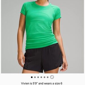 Swifty tech short sleeve shirt 2.0 size 6 color symphony blue